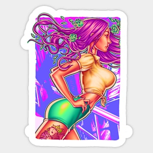 Brazilian Girl Sticker